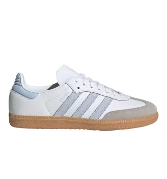 Adidas Scarpe Samba Og Jr Bianco E Celeste JQ2019