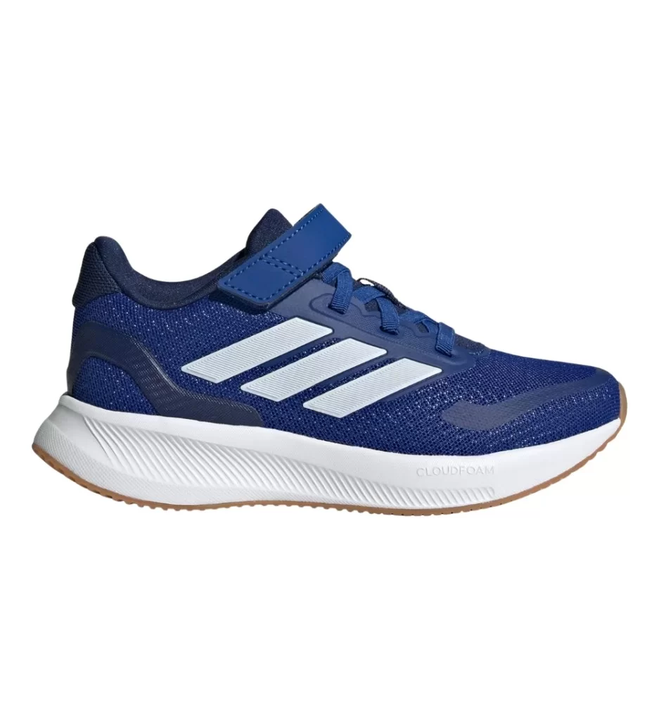 Adidas Scarpe Runfalcon 5 El C Kids Blu E Bianco JP5147