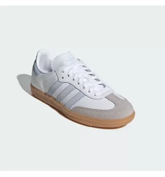 Adidas Scarpe Samba Og Jr Bianco E Celeste | Adidas | 