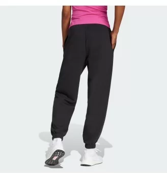 Adidas Pantaloni Essentials Linear French Terry W Nero | Adidas | 