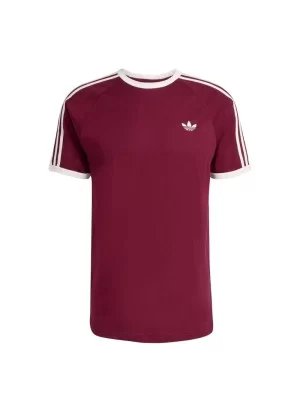 Adidas T-shirt 3 Stripes M Marrone Rosso KQ9639