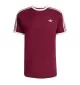 Adidas T-shirt 3 Stripes M Marrone Rosso KQ9639