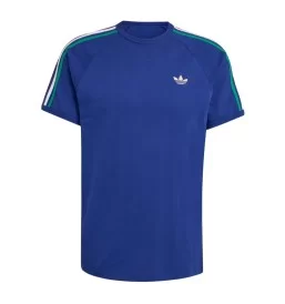 Adidas T-shirt 3 Stripes M Blu KC8641