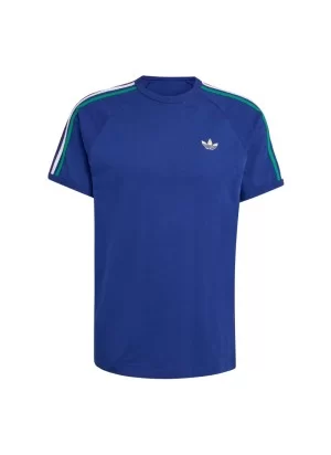 Adidas T-shirt 3 Stripes M Blu KC8641