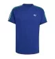 Adidas T-shirt 3 Stripes M Blu KC8641