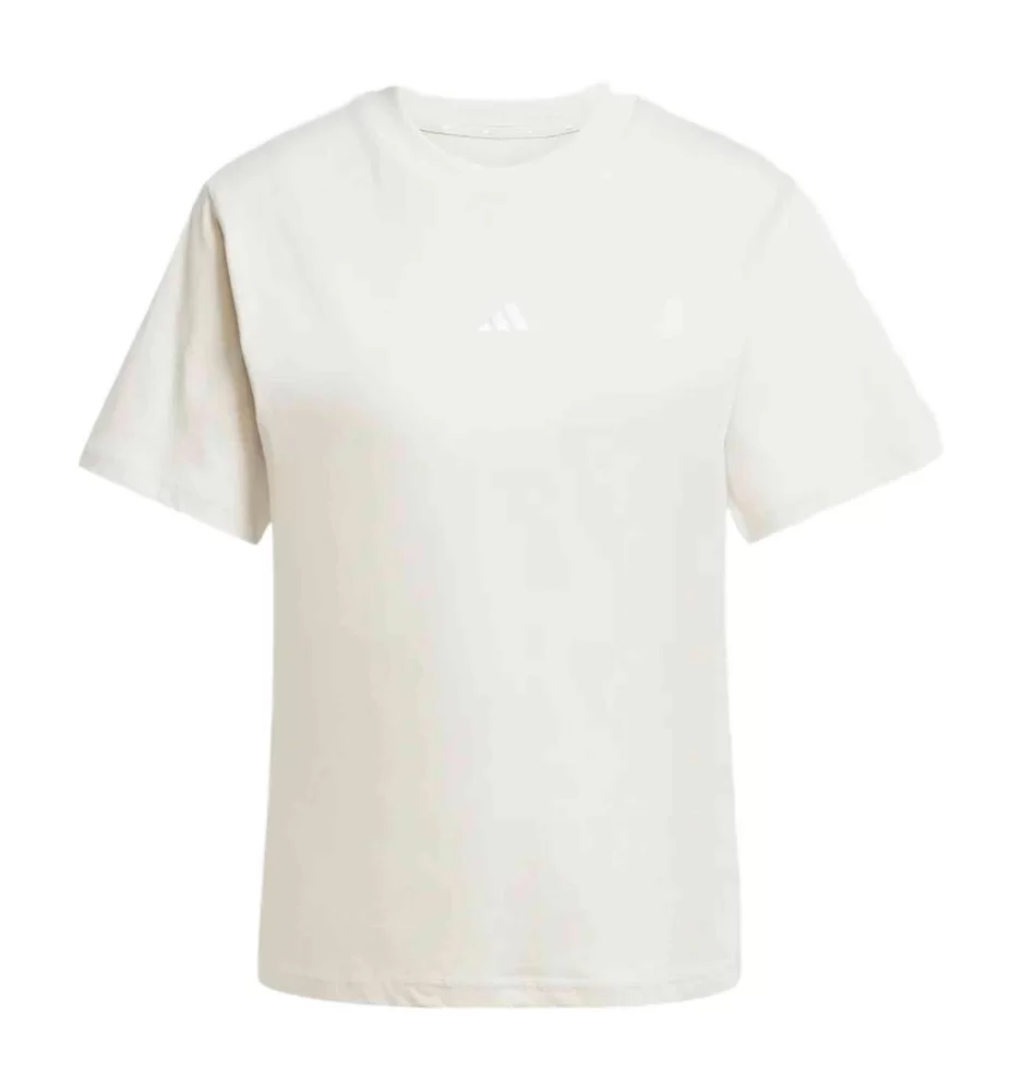 Adidas T-shirt Logo W Bianco JI6079