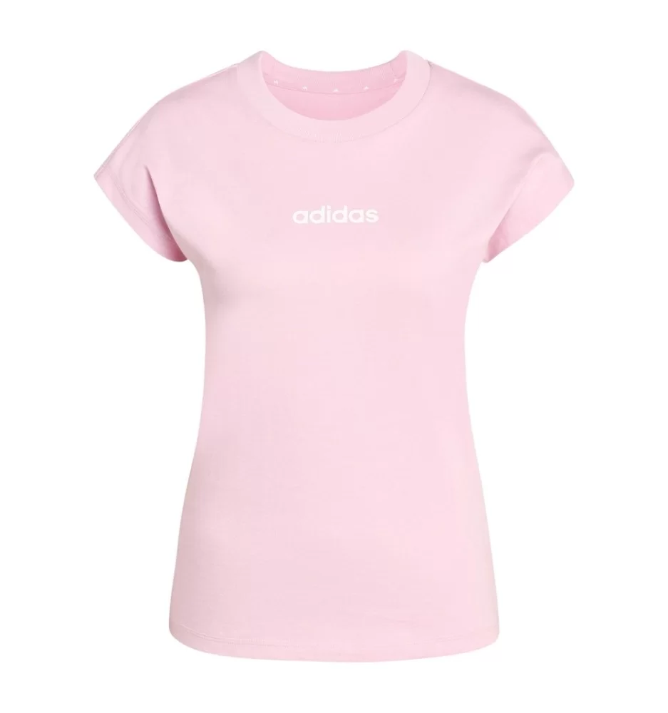 Adidas T-shirt Linear W Rosa KT0548