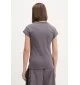 Adidas T-shirt Linear W Grigio | Adidas | 