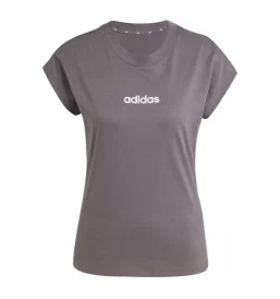Adidas T-shirt Linear W Grigio JC8236
