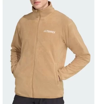 Adidas Giacca Zip Multi Essentials M Beige | Adidas | 