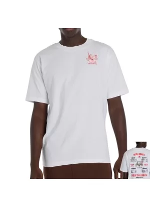 New Balance T-Shirt Ramen Graphic M Bianco MT61H51DWT