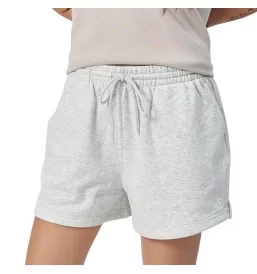New Balance Pantaloncini Sport Essentials French Terry W Grigio WS41500AHH