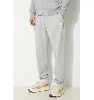 New Balance Pantaloni Sport Essentials French Terry M Grigio | New Balance | 