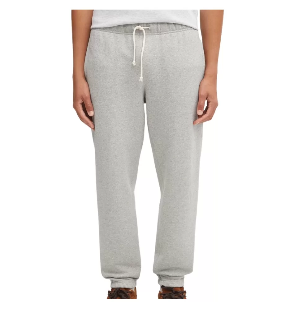 New Balance Pantaloni Sport Essentials French Terry W Grigio MP41519AG