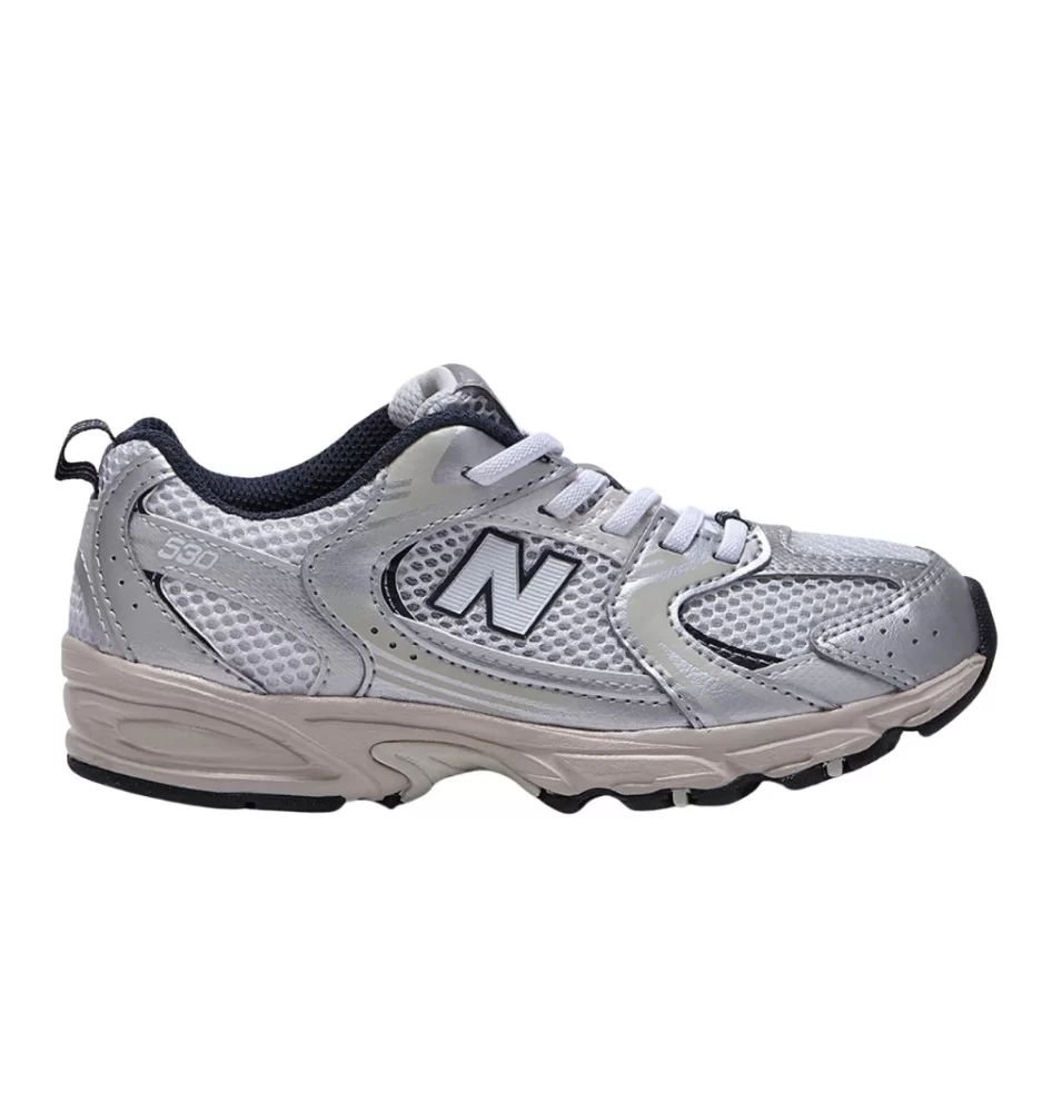 New Balance Scarpe 530 Kids Summer Fog Grigio E Blu PZ530KA