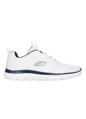 Skechers Scarpe Summits Torre M Bianco E Blu 232395 WBL