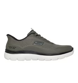 Skechers Scarpe Summits Leyter M Verde 233047 OLBK