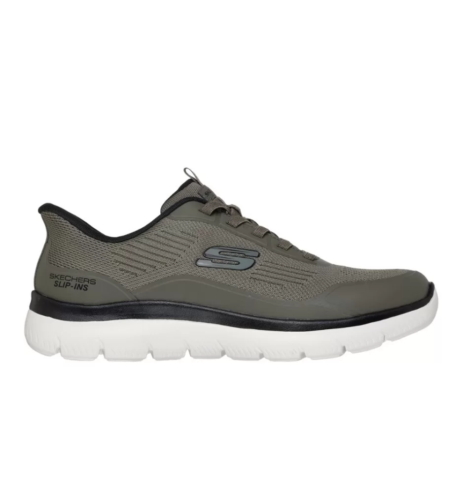 Skechers Scarpe Summits Leyter M Verde 233047 OLBK