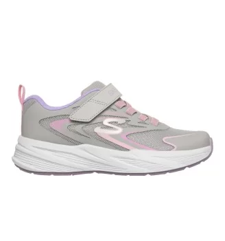 Skechers Scarpe Microspec Tread-Hyper Speed Grigio E Rosa 303882L LGMT