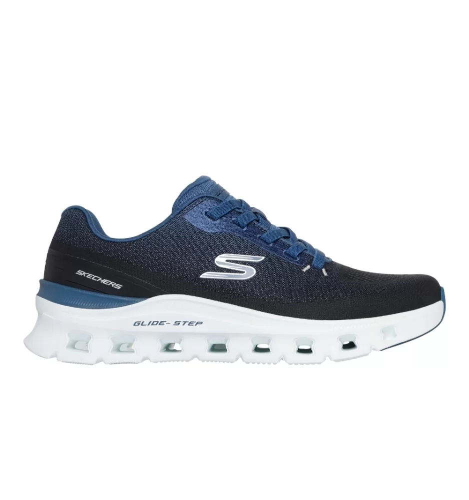 Skechers Scarpe Glide-Step Pro Waverra M Blu 233132 BKBL