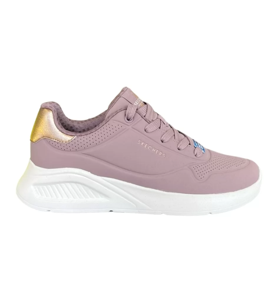 Skechers Scarpe Uno Lite Shimmer Along W Viola 177291 MVE