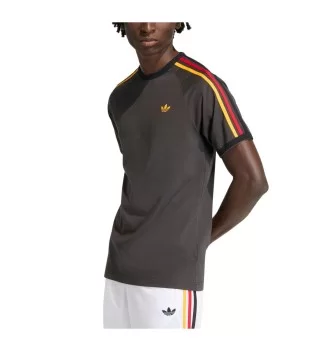 Adidas T-Shirt 3 Stripes M Nero Rosso Giallo | Adidas | 
