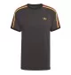 Adidas T-Shirt 3 Stripes M Nero Rosso Giallo KC8637