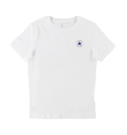 Converse T-shirt Printed Chuck Taylor All Star Jr Bianco 9C9506-001
