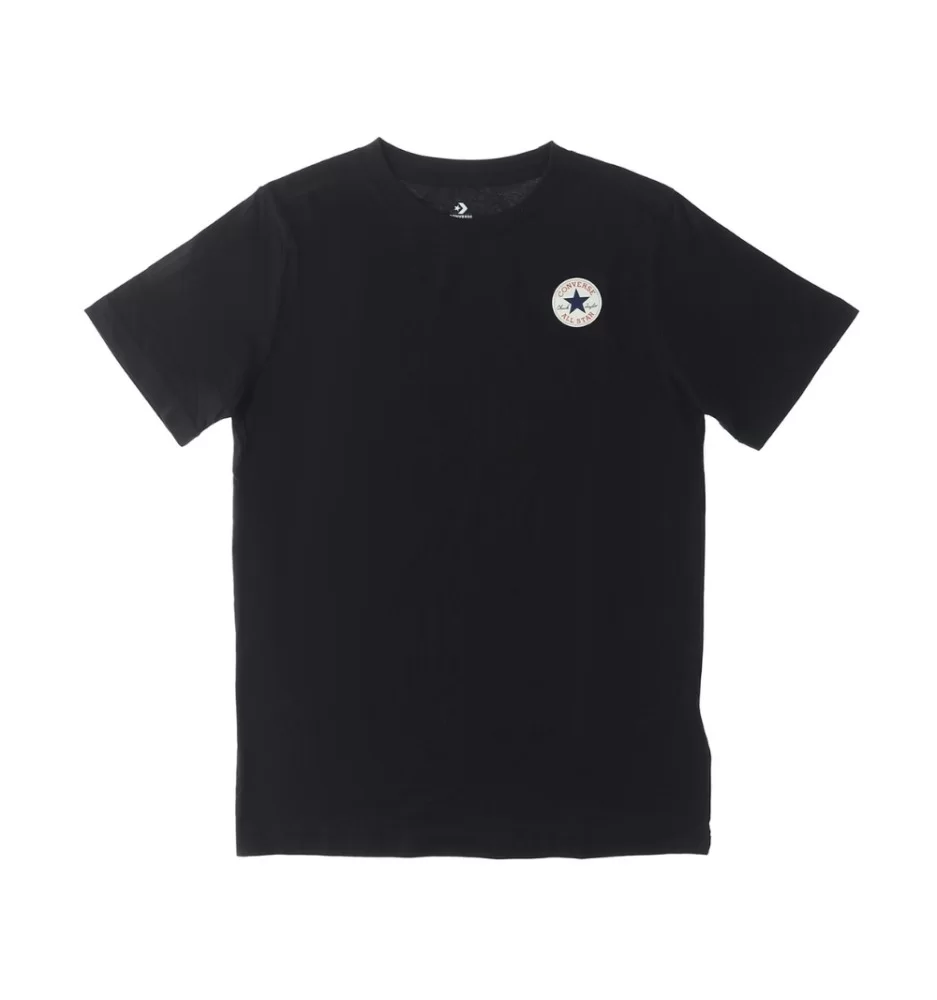Converse T-shirt Printed Chuck Taylor All Star Jr Nero 9C9506-023