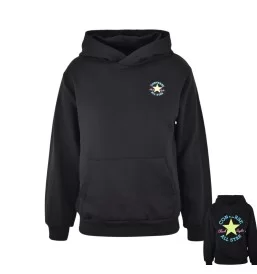 Converse Felpa Cappuccio Ultimate Essential Jr Nero 9CH974-023