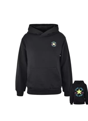Converse Felpa Cappuccio Ultimate Essential Jr Nero 9CH974-023