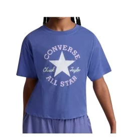 Converse T-shirt Dissected Chuck Taylor Girls Blu 4CG896-UHW