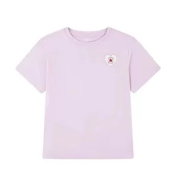 Converse T-shirt Valentine's Day Girls Rosa 4CJ604-AMH