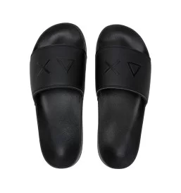 Sun68 Ciabatta Slippers Logo M Mono Nero X36110 11