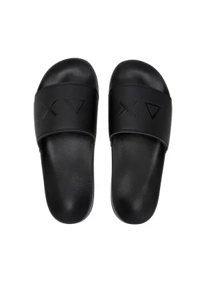 Sun68 Ciabatta Slippers Logo M Mono Nero X36110 11