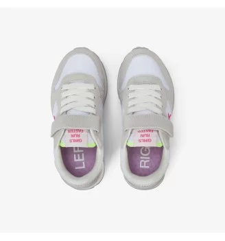 Sun68 Scarpe Girl's Ally Solid Kid Bianco Fucsia | Sun68 | 