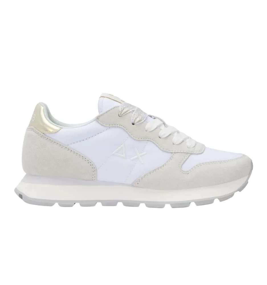 Sun68 Scarpe Ally Gold Silver Bianco Z36202 01