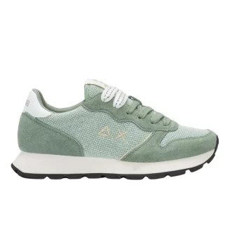 Sun68 Scarpe Ally Glitter Textile Verde Salvia Z36203 84