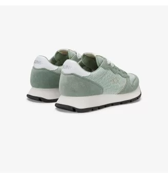 Sun68 Scarpe Ally Glitter Textile Verde Salvia | Sun68 | 