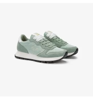 Sun68 Scarpe Ally Glitter Textile Verde Salvia | Sun68 | 