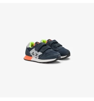 Sun68 Scarpe Boy's Jaki Fluo Baby Navy Blu | Sun68 | 