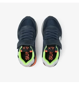 Sun68 Scarpe Boy's Jaki Fluo Kids Navy Blu | Sun68 | 