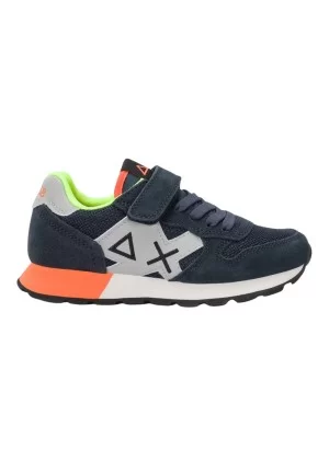 Sun68 Scarpe Boy's Jaki Fluo Kids Navy Blu Z36317K 07