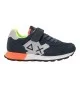 Sun68 Scarpe Boy's Jaki Fluo Kids Navy Blu Z36317K 07