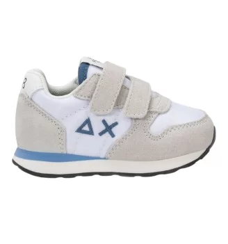 Sun68 Boy's Tom Solid First Step Bianco Z36301F 01