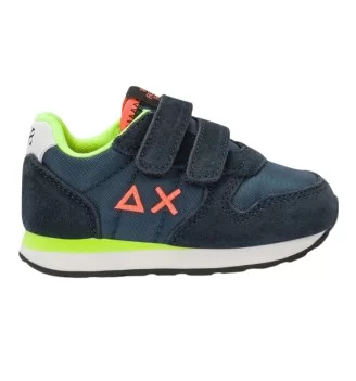 Sun68 Scarpe Boy's Tom Fluo First Step Navy Blu Z36302F 07