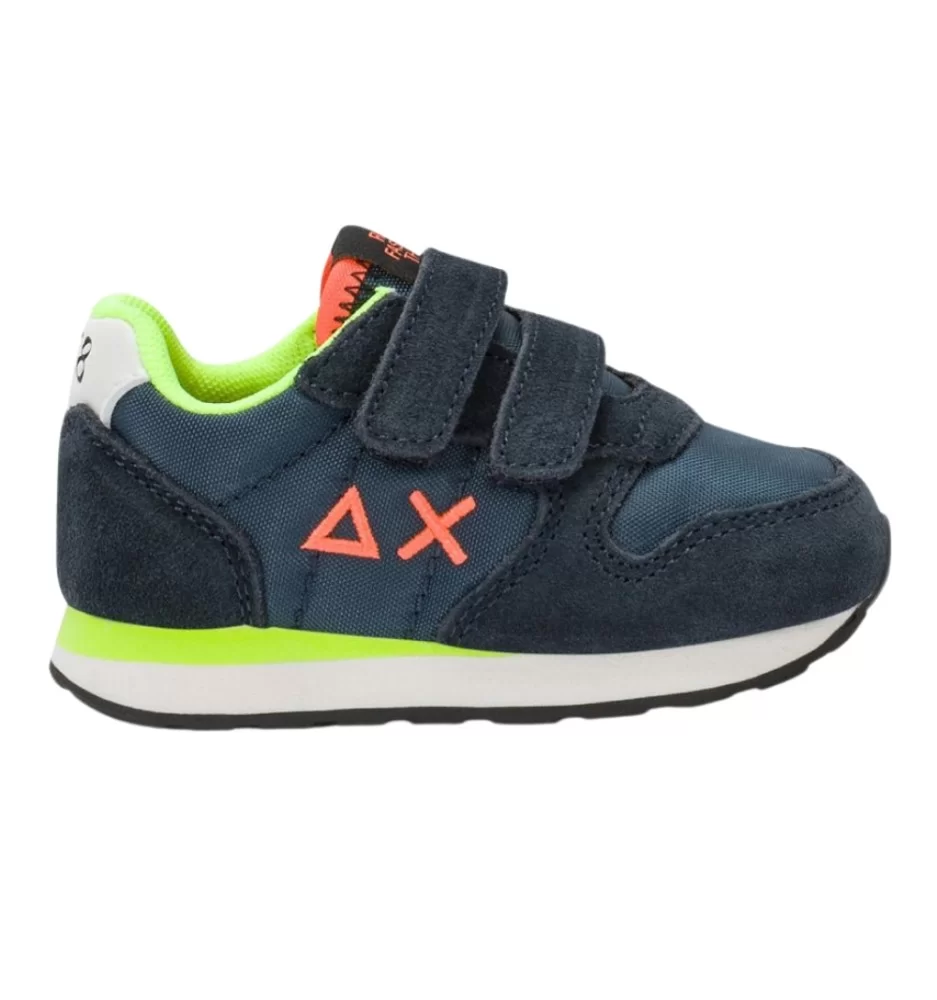 Sun68 Scarpe Boy's Tom Fluo First Step Navy Blu Z36302F 07