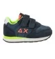 Sun68 Scarpe Boy's Tom Fluo First Step Navy Blu Z36302F 07