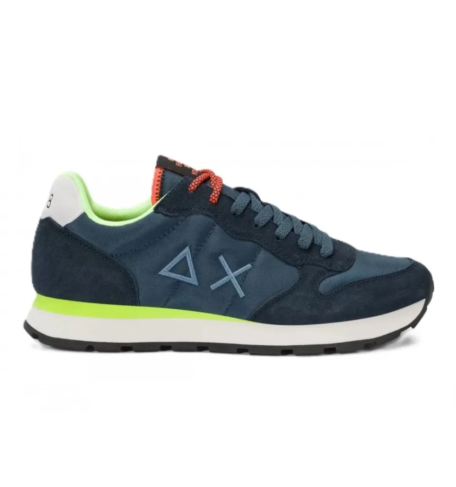 Sun68 Scarpe Tom Fluo Navy Blu Z36102 07