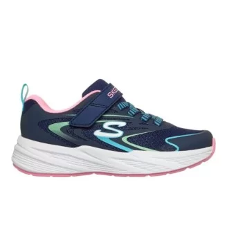 Skechers Scarpe Microspec Tread-hyper Speed Kids Blu 303882L NVMT
